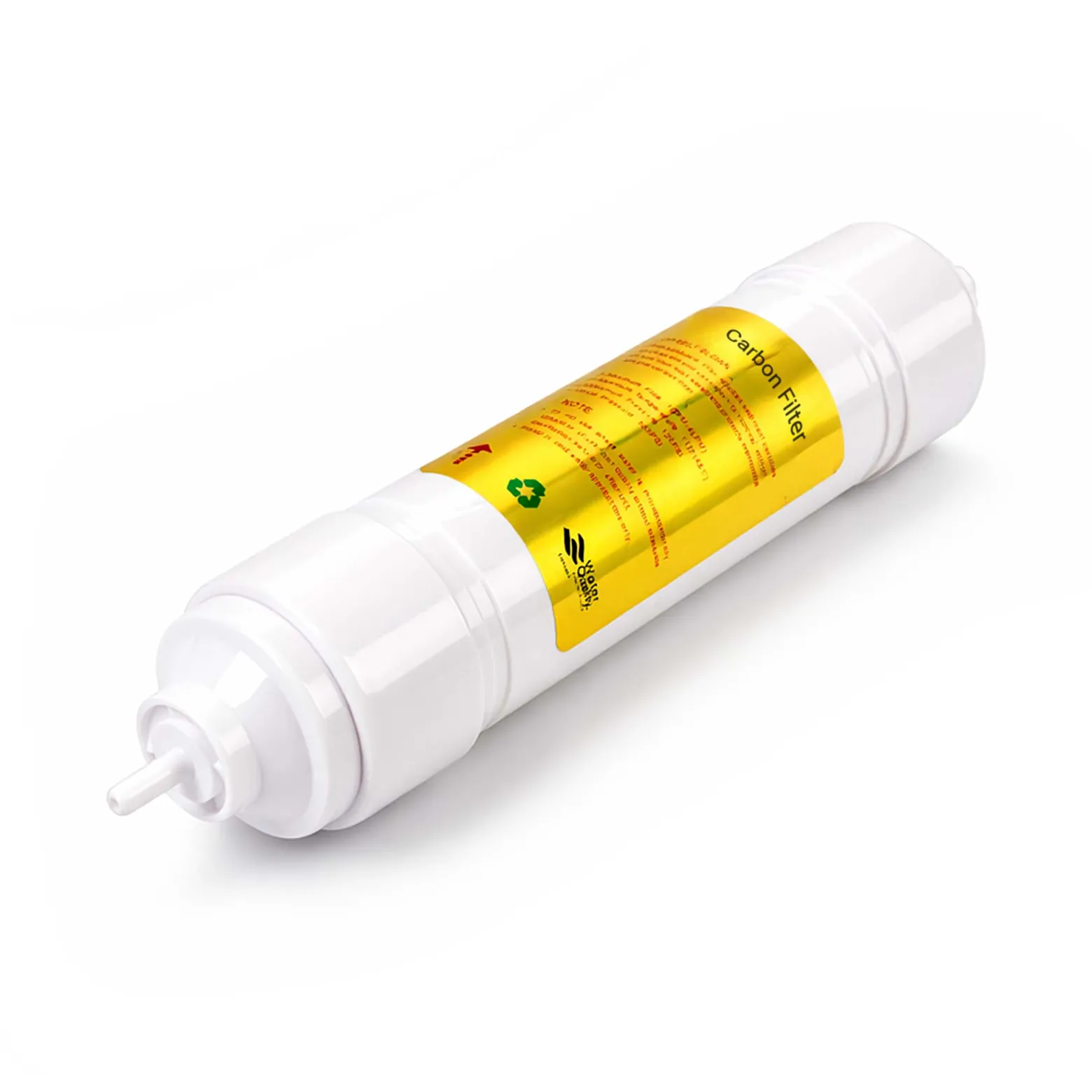 Naturewater QF-CTO Aktivkohle Block Filter 10 Zoll (254 mm) 5 µ Ersatz Wasserfilter, Umkehrosmose Filter, Ersatz Filterkartusche Hauswasserfilter