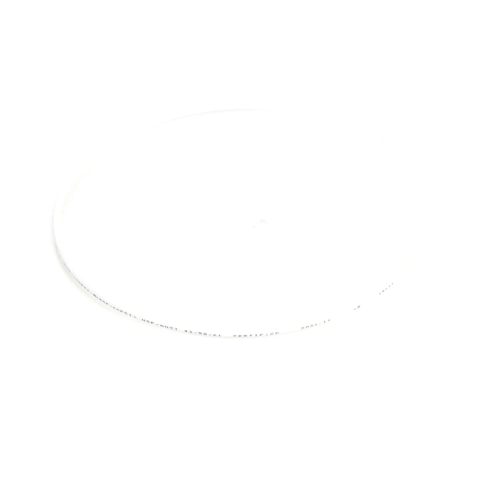 Naturewater Schlauch 1/4 Zoll 6,35 mm für Umkehrosmoseanlage und Wasserfilter – Meterware – für Umkehrosmose, Trinkwasser, Trinkwasserfilter