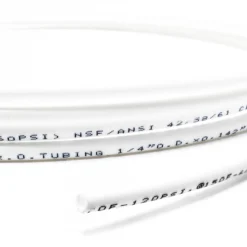 Naturewater Schlauch 1/4 Zoll 6,35 mm für Umkehrosmoseanlage und Wasserfilter – Meterware – für Umkehrosmose, Trinkwasser, Trinkwasserfilter