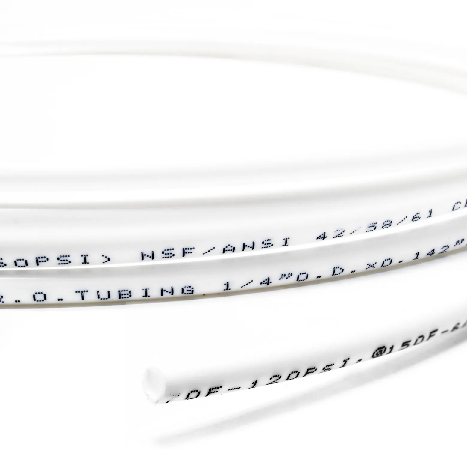 Naturewater Schlauch 1/4 Zoll 6,35 mm für Umkehrosmoseanlage und Wasserfilter – Meterware – für Umkehrosmose, Trinkwasser, Trinkwasserfilter
