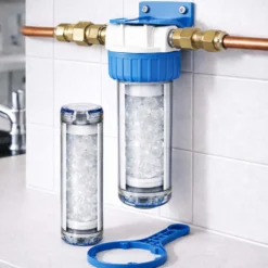 Naturewater Siliphos Filter 790 g, Siliphos-Kartusche, Filter zur Wasserenthärtung/Entkalkung für Spülmaschine und Waschmaschine