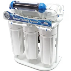 Naturewater 5 stufige Umkehrosmose RO NW-RO400-B3LS3 – 1514 l/Tag 400 GPD – Osmose Entmineralisierung – Umkehrosmoseanlage Wasserfilter für Trinkwasser