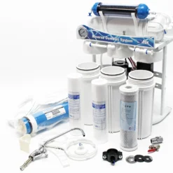 Naturewater 5 stufige Umkehrosmose RO NW-RO400-B3LS3 – 1514 l/Tag 400 GPD – Osmose Entmineralisierung – Umkehrosmoseanlage Wasserfilter für Trinkwasser
