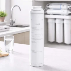 Naturewater T33-10F Inline Aktivkohleblock Filter, Ersatz Wasserfilter, Inline Kartusche, Postfilter Nachfilter Hauswasserfilter für Trinkwasser Umkehrosmoseanlage