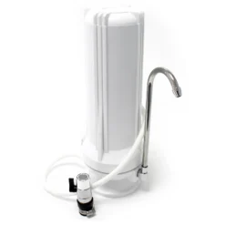 Naturewater TR201 1 Stufen Counter Top Wasserfilter, 5 µ, Filtereinsatz, Kartusche Filter, mit Universaladapter, Sedimentfilter