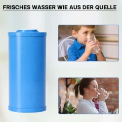 Naturewater UDF-10L Aktivkohle Granulat Filter Big Blue 10 Zoll (254 mm) 5 µ Ersatz Wasserfilter, Umkehrosmose Filter, Ersatz Filterkartusche