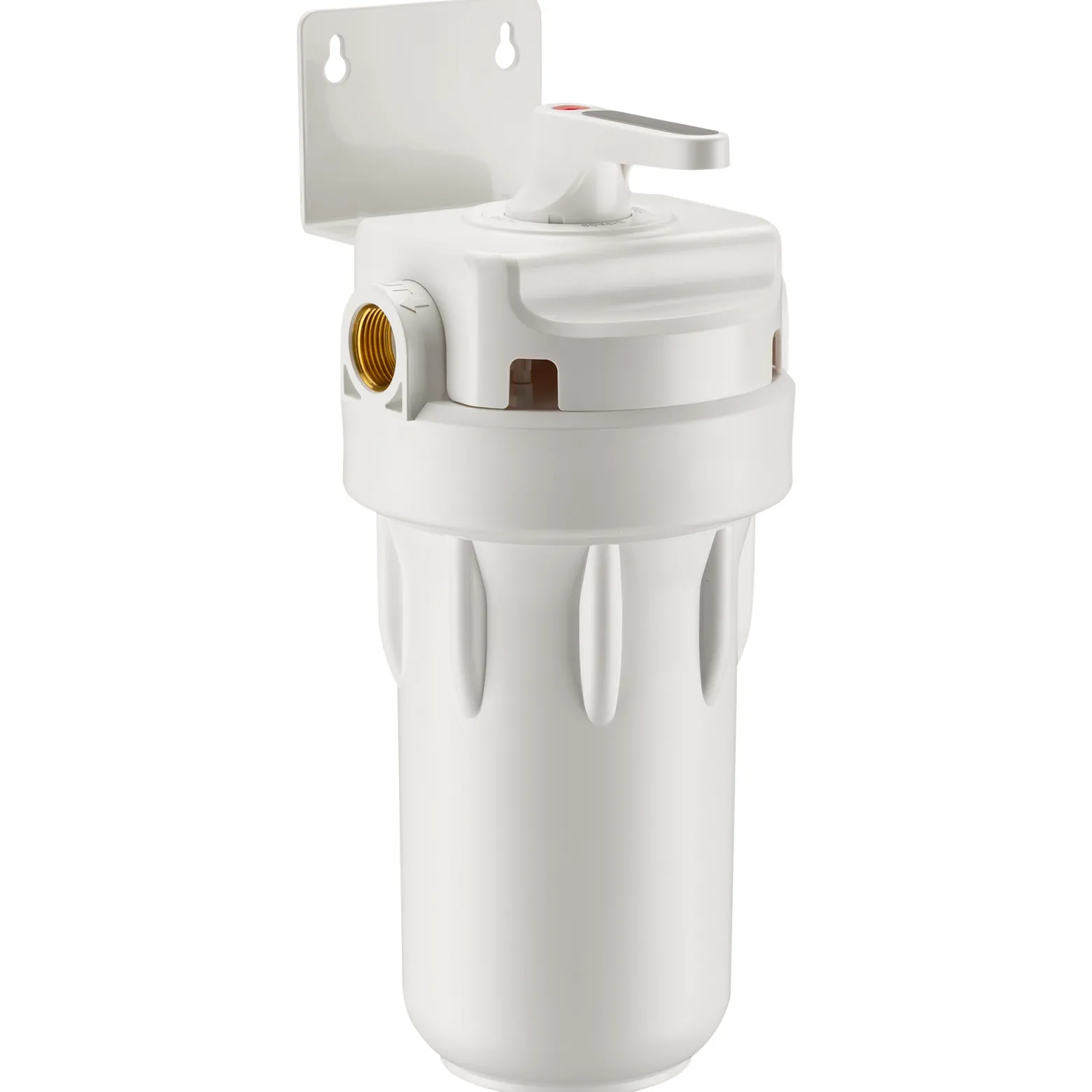 Naturewater Vorfilter für Wasserfilterung, Filterpatrone 10" aus PP, Trinkwasserfilter mit Rückspülfunktion, 1,5-5 bar Arbeitsdruck, Wasser zuhause filtern