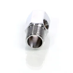 Naturewater Wasserhahn Adapter Eckventil mit 20,6 mm AG (1/2") / 20,6 mm IG (1/2") / 12,91 mm IG (1/4") für Trinkwasser, Osmose, Umkehrosmose (RO)