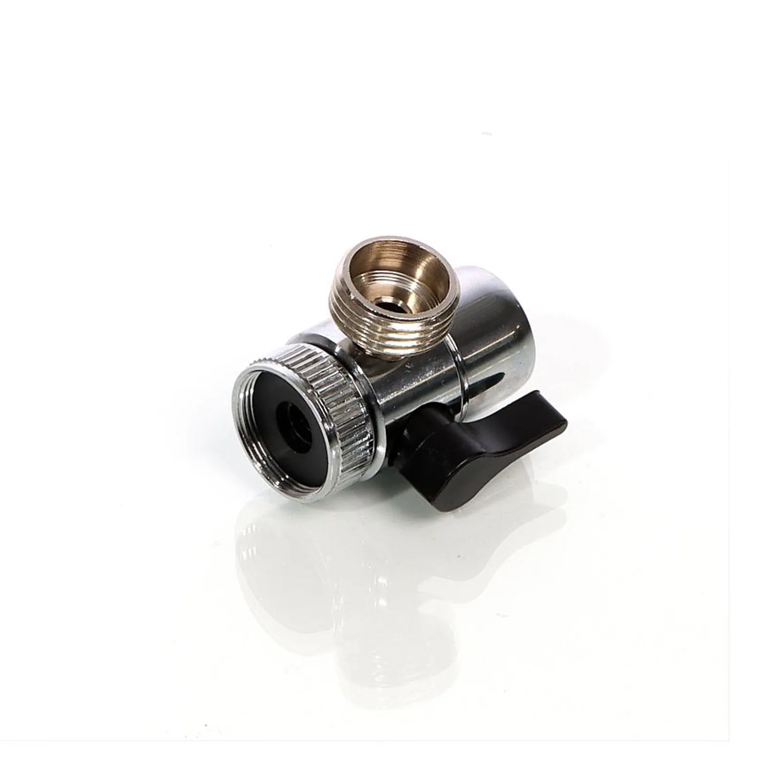 Naturewater 2 Wege Hahn Wasserhahn Adapter mit 20 mm (3/4") Anschlussdurchmesser, Hahnadapter für Auftischfilter, Trinkwasser Filter