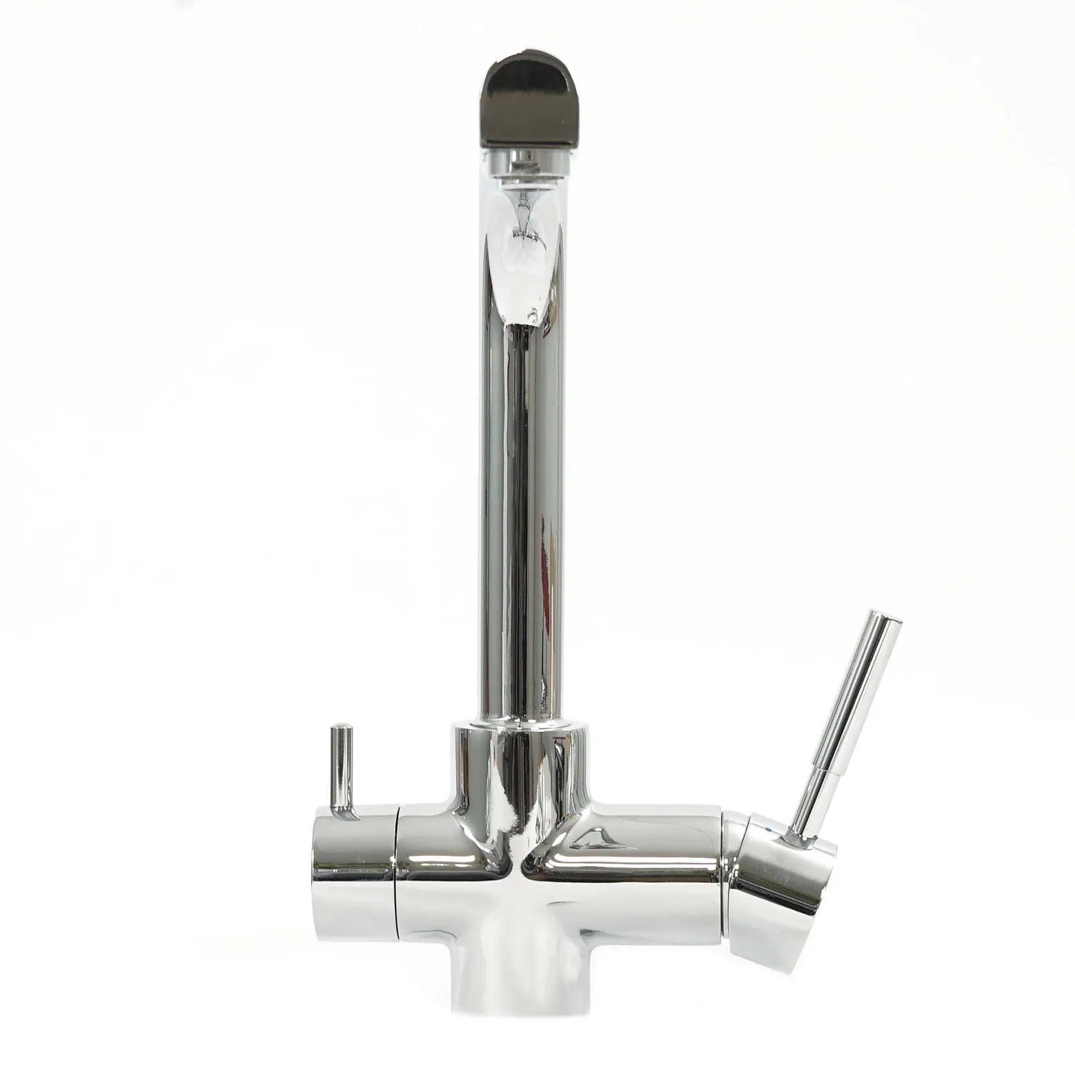 Naturewater 3 Wege Wasserhahn NW-08, 230 x 163 x 305 mm, für Osmoseanlagen und Leitungswasser, mit Regler und Wahlhebel