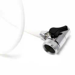 Naturewater Zweiwegehahn Wasserhahn Adapter mit 7 mm Anschlussdurchmesser, Hahnadapter für Auftischfilter, Trinkwasser Filter