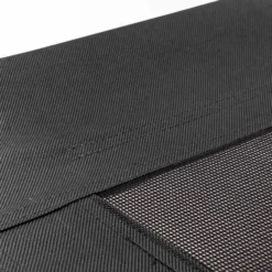 Outdoor Hundebett Hundereisebett Schlafplatz Katzenliege L 92 x 77 x 20 cm Schwarz bis 50 kg