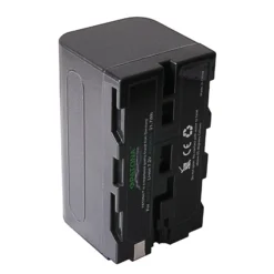 Patona NP-F 750 Lithium-Ionen Akku für Sony NP-F Mount, Kameraakku 4400 mAh, 7,4 V, 32,6 Wh, leistungsstarker Ersatzakku für Camcorder, LED Leuchten und Videokameras