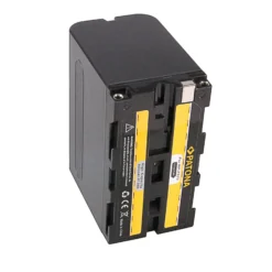 Patona NP-F 970 Lithium-Ionen Akku für Sony NP-F Mount, Kameraakku 6600 mAh, 7,4 V, 48,8 Wh, leistungsstarker Ersatzakku für Camcorder, LED Leuchten und Videokameras