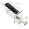 Pedal Türstopper 118-146 mm Edelstahl Türfeststeller Bodentürstopper Türbremse