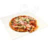 Pizzastein für Pizza-Backofen 400x400mm rechteckig aus Cordierit bis 500°C für knusprige Pizza