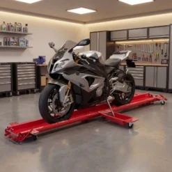 Rangierschiene Motorrad bis 570 kg Rangierhilfe Rangierheber Rangierplatte
