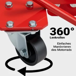 Rangierschiene Motorrad bis 570 kg Rangierhilfe Rangierheber Rangierplatte