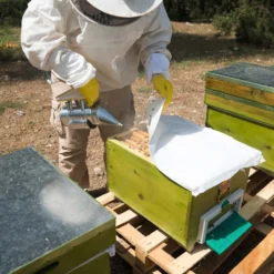 Rauchbläser Bee Smoker Rauchdose Imkerpfeife Imkerei Verzinkter Stahl Rinderleder