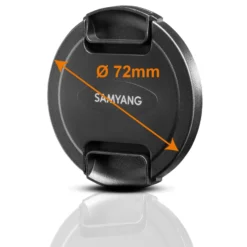 Samyang Frontdeckel für Objektive mit 72 mm Filtergewinde Objektivdeckel aus Kunststoff für MF 85mm F1,4 und 85mm T1,5