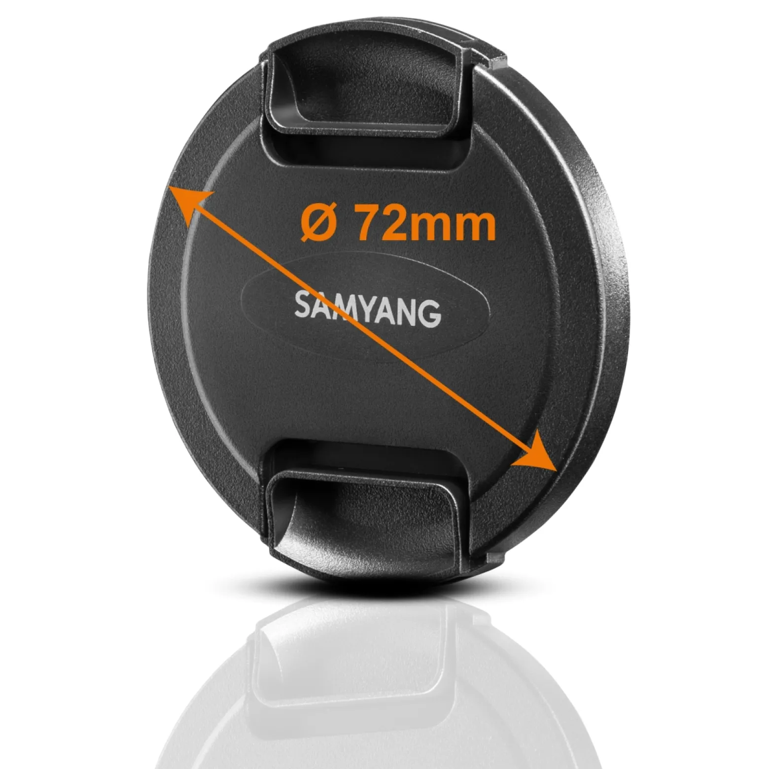 Samyang Frontdeckel für Objektive mit 72 mm Filtergewinde Objektivdeckel aus Kunststoff für MF 85mm F1,4 und 85mm T1,5