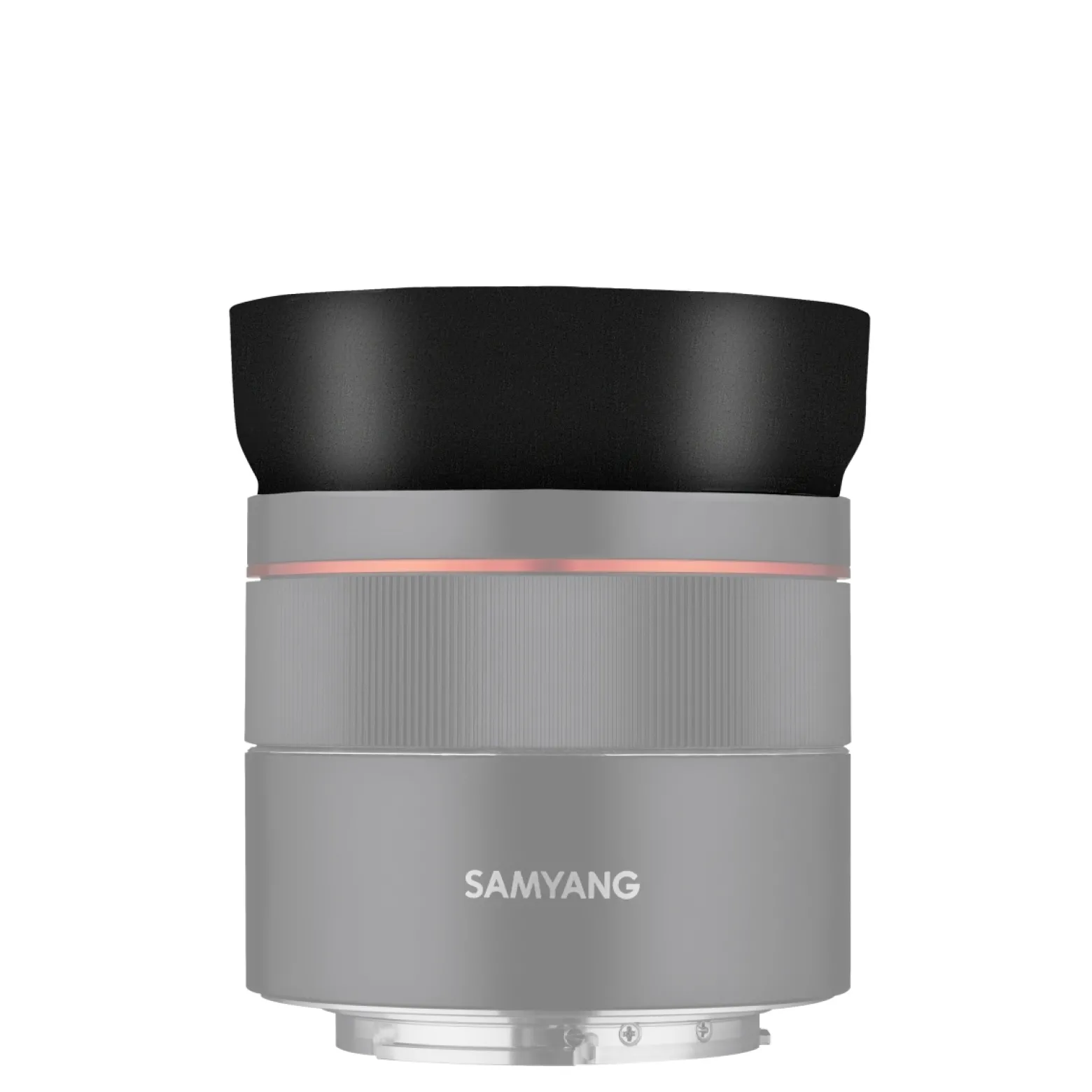 Samyang Gegenlichtblende für AF 45mm F1,8 Sony FE schwarze Sonnenblende reduziert Streulicht und Reflexionen