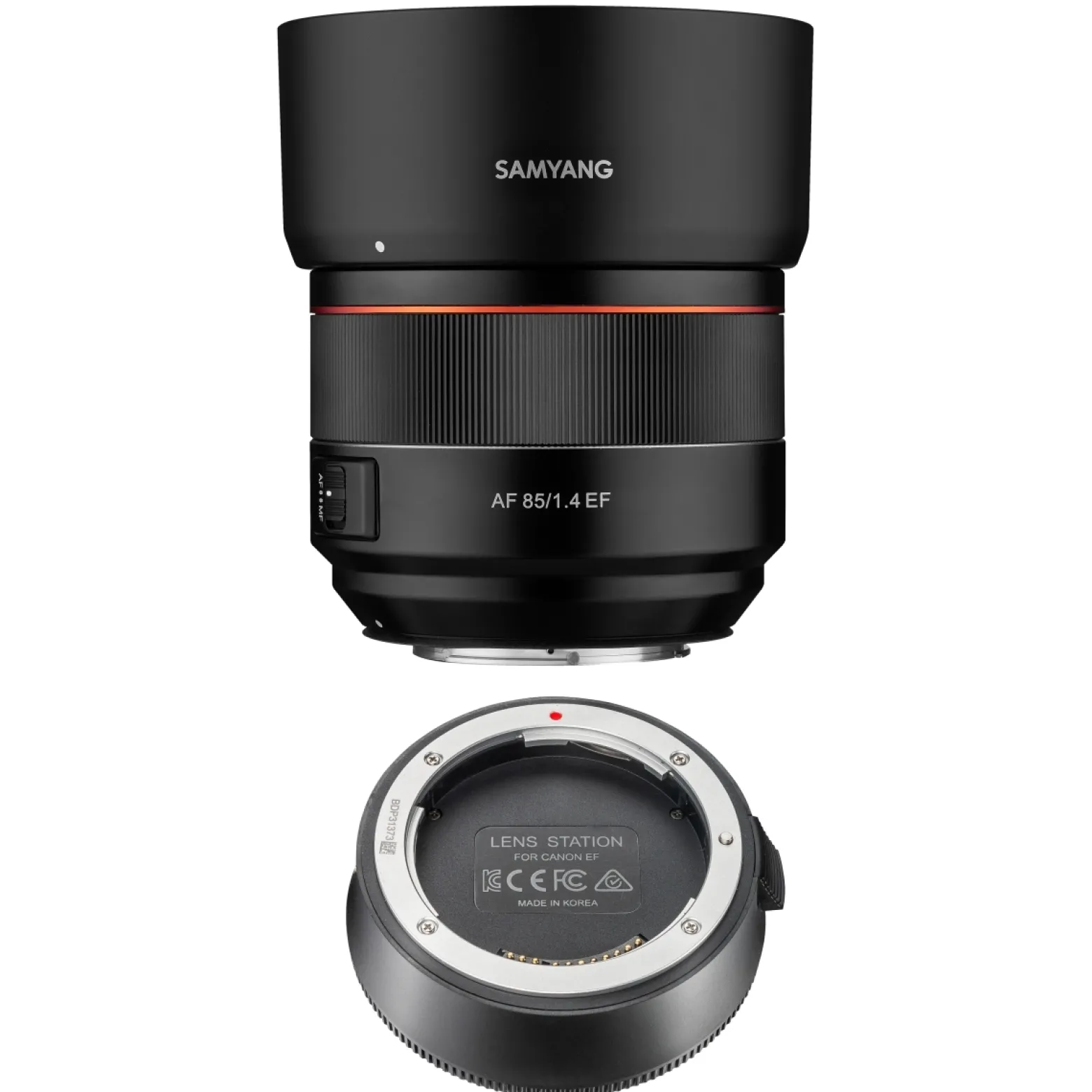 Samyang Lens Station für AF Canon EF Objektive - ermöglicht System Upgrade, kalibriert Blende und Fokus automatisch, einfache Handhabung