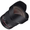 Samyang MF 10 mm 1:2,8 ED AS NCS CS Weitwinkelobjektiv für Fuji X, Fischaugenobjektiv bis zu 109,5° Bildwinkel, Weitwinkel Objektiv für APS-C und MFR-Sensoren
