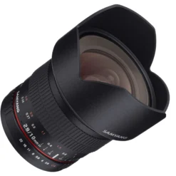 Samyang MF 10 mm 1:2,8 ED AS NCS CS Weitwinkelobjektiv für Fuji X, Fischaugenobjektiv bis zu 109,5° Bildwinkel, Weitwinkel Objektiv für APS-C und MFR-Sensoren