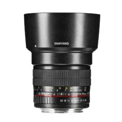 Samyang MF 85mm F1.4 AS IF UMC – Vollformat Portrait Objektiv für K-Mount, manueller Fokus, kompatibel mit Fuji X
