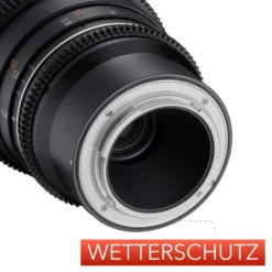 SAMYANG MF 14mm T3,1 VDSLR MK2 MFT – lichtstarkes T3,1 Ultraweitwinkel Cine- und Video Objektiv für MFT Mount, 14 mm Festbrennweite, Follow Focus Zahnkränze Vollformat und APS-C 8K Auflösung, Schwarz