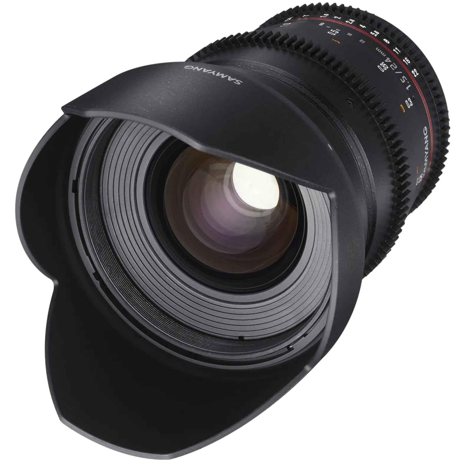 Samyang MF 24mm T1,5 Video DSLR II MFT