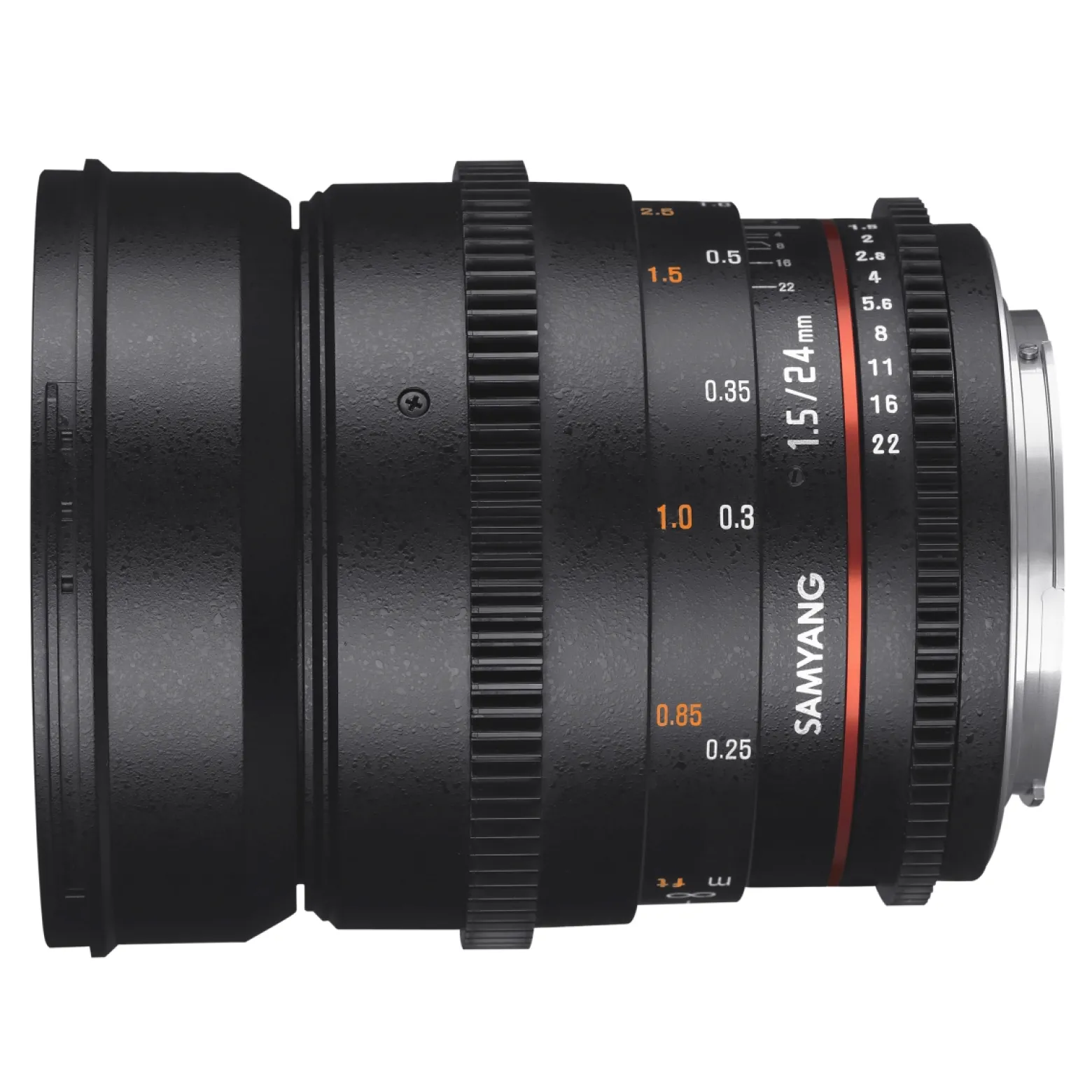 Samyang MF 24mm T1,5 Video DSLR II MFT