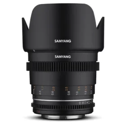 Samyang Normal Cine- und Video Objektiv MF 50mm T1,5 VDSLR MK2 – lichtstark T1,5 kompatibel mit Sony E Mount, 50 mm Festbrennweite, Follow Focus Zahnkränze Vollformat und APS-C, 8K Auflösung