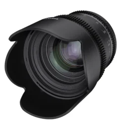Samyang Normal Cine- und Video Objektiv MF 50mm T1,5 VDSLR MK2 MFT – lichtstark T1,5 für MFT Mount, 50 mm Festbrennweite, Follow Focus Zahnkränze Vollformat, APS-C und MFT, 8K Auflösung