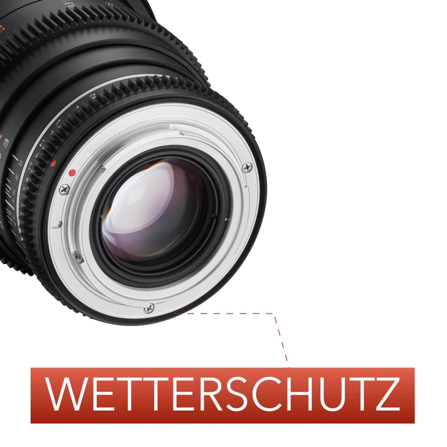 Samyang Normal Cine- und Video Objektiv MF 50mm T1,5 VDSLR MK2 MFT – lichtstark T1,5 für MFT Mount, 50 mm Festbrennweite, Follow Focus Zahnkränze Vollformat, APS-C und MFT, 8K Auflösung
