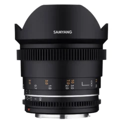 Samyang Ultraweitwinkel Cine- und Video Objektiv MF 14mm T3,1 VDSLR MK2 – lichtstarkes T3,1 kompatibel mit Canon EF Mount, 14 mm Festbrennweite, Follow Focus Zahnkränze Vollformat und APS-C 8K Auflösung