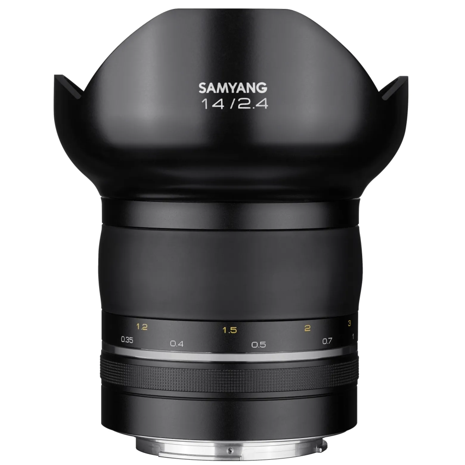 Samyang Ultraweitwinkel Objektiv XP 14mm F2.4 kompatibel mit Nikon F – manuell, 14 Festbrennweite für Vollformat & APS-C Kameras mit F Anschluss, ideal für Architektur und Nachtaufnahmen, Schwarz