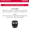 Samyang V-AF 24 mm T1,9 FE Video-Objektiv kompatibel mit Sony E, Kameraobjektiv mit Autofokus, 8K Auflösung, hohe Lichtstärke, integrierte Tally Lamp geeignet für Vollformat und APS-C