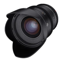 Samyang Weitwinkel Cine-und Videoobjektiv MF 24mm T1,5 VDSLR MK2 – lichtstark T1,5 kompatibel mit Canon EF Mount, 24mm Festbrennweite, Follow Focus Zahnkränze Vollformat und APS-C, 8K Auflösung