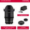 Samyang Weitwinkel Cine- und Video Objektiv MF 35mm T1,5 VDSLR MK2 EF – lichtstark T1,5 kompatibel mit Canon EF Mount, 35 mm Festbrennweite, Follow Focus Zahnkränze Vollformat und APS-C, 8K Auflösung