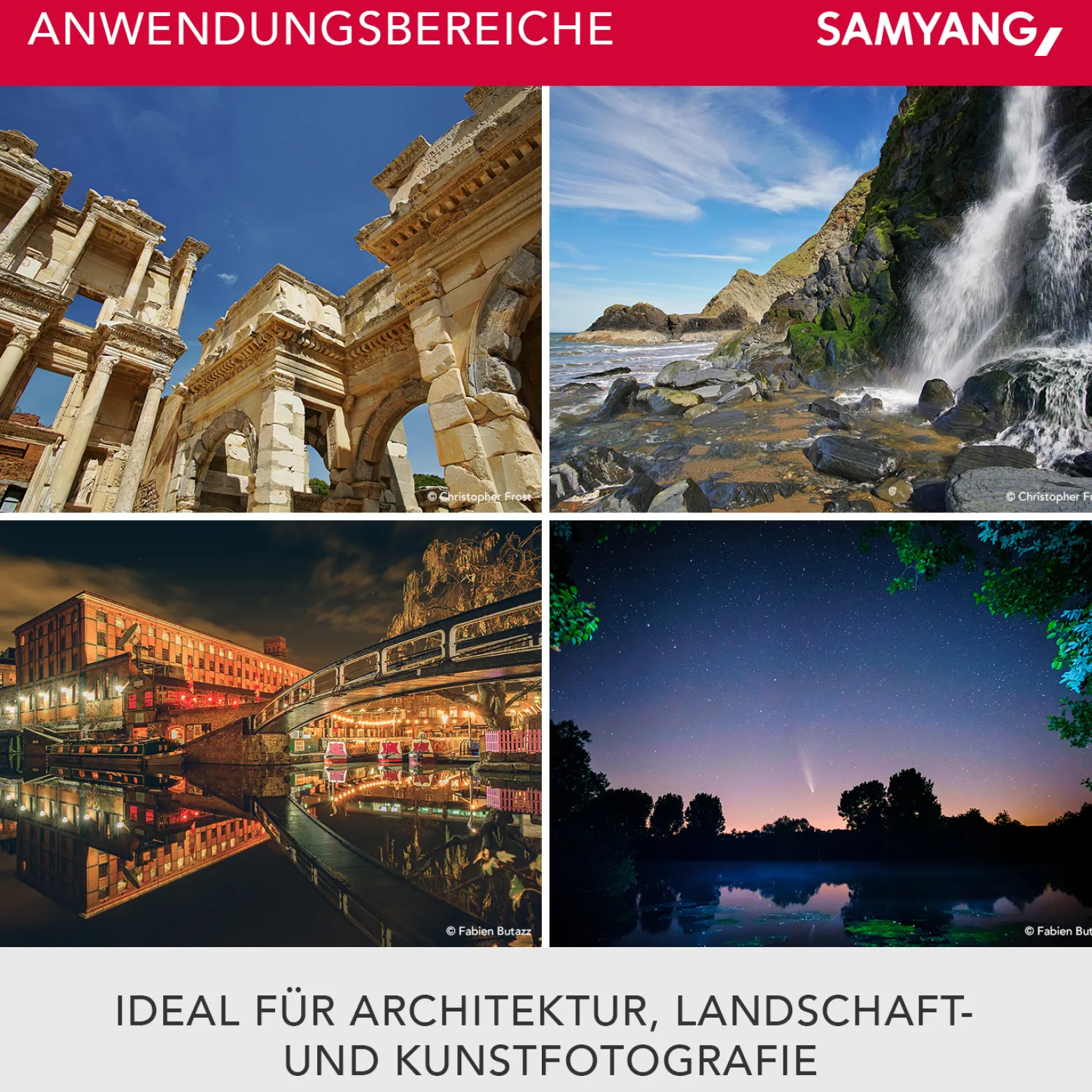 Samyang Weitwinkel Festbrennweite Objektiv 12mm F2.0 APS-C für MFT – APS-C, MF – kompatibel mit Olympus OM-D E-M1 III, Pen E PL10, OM-D E-M5 III, kompatibel mit Panasonic Lumix DC-G91 – schwarz