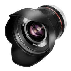Samyang Weitwinkel Festbrennweite Objektiv 12mm F2.0 APS-C kompatibel mit Canon M – APS-C, manueller Fokus – für Kamera EOS M6 Mark II, EOS M50, EOS M200, EOS M100, EOS M10, EOS M6 II – schwarz