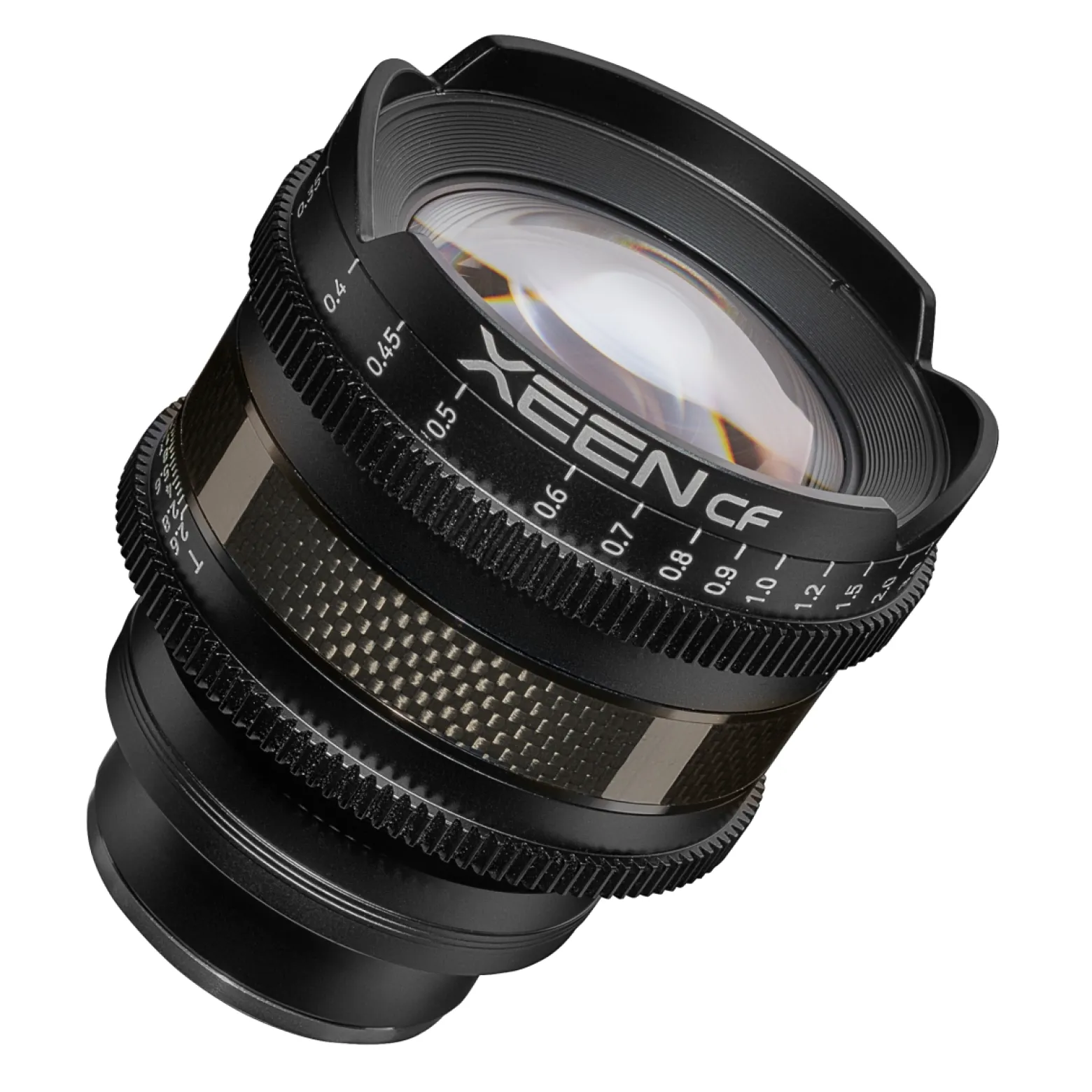 Samyang XEEN CF Cinema Objektiv - 16 mm / T2,6 / 8K Auflösung / Vollformat - Kohlefaser Videoobjektiv - kompatibel mit Sony E Mount