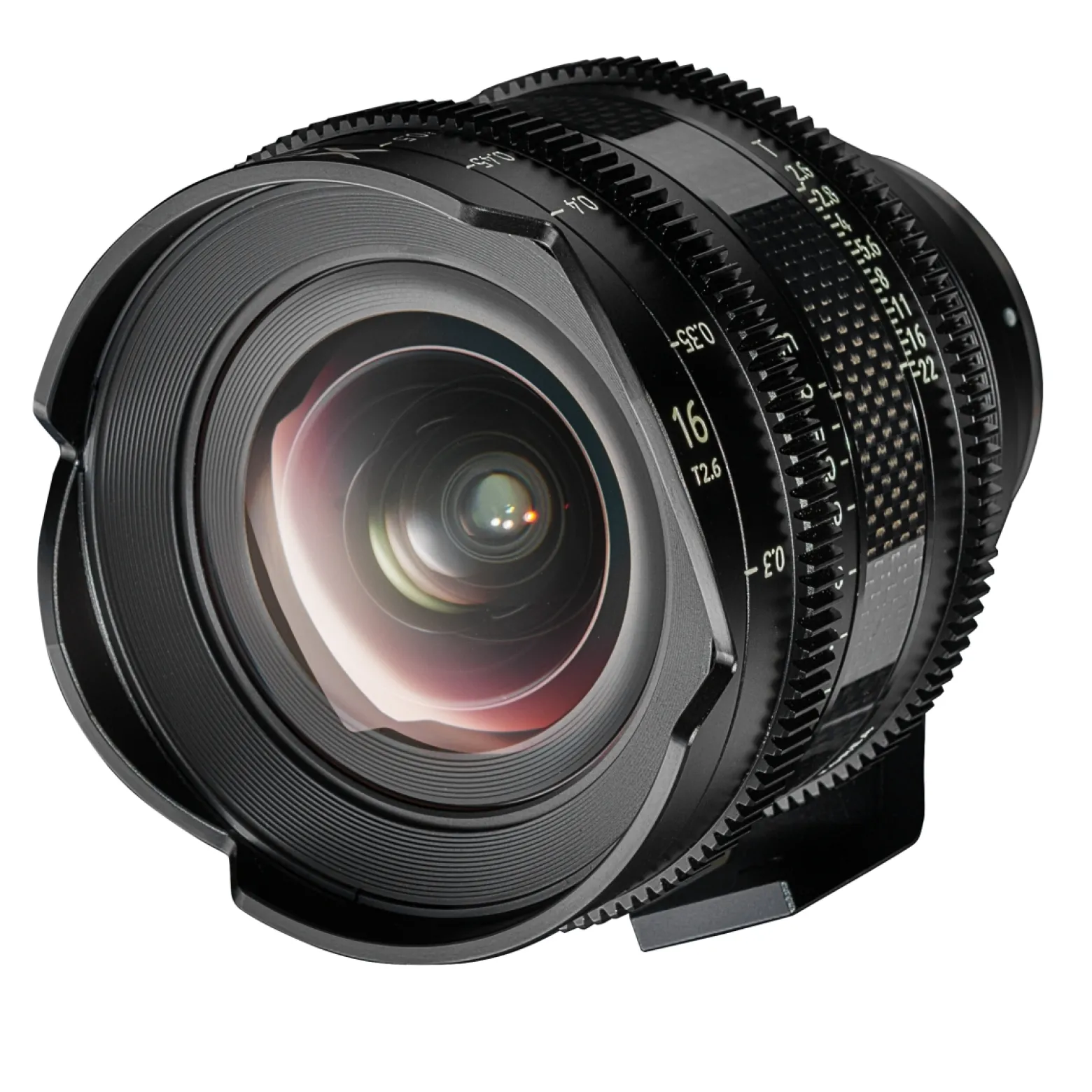 Samyang XEEN CF Cinema Objektiv - 16 mm / T2,6 / 8K Auflösung / Vollformat - Kohlefaser Videoobjektiv - kompatibel mit Sony E Mount