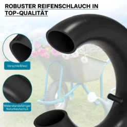 Schlauch für den Rasenmäherreifen 15x6.00-6 mit geradem Ventil Reifendecke Reifenschlauch Traktor