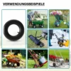 Schlauch für Rasenmäherreifen 11x4.00-5 mit Winkelventil zur Selbstmontage