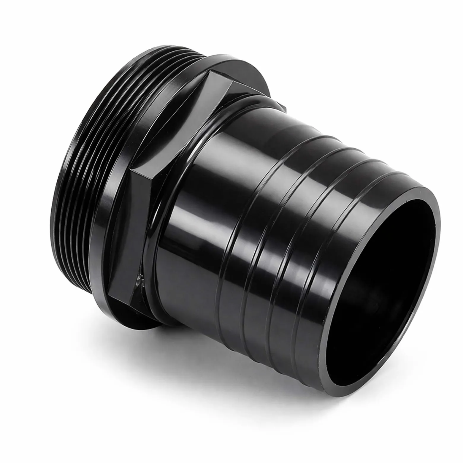 Schlauchtülle Ø75mm (3") aus Kunststoff mit 88mm DN80 (G3") AG Ersatzteil für Schmutzwasserpumpe