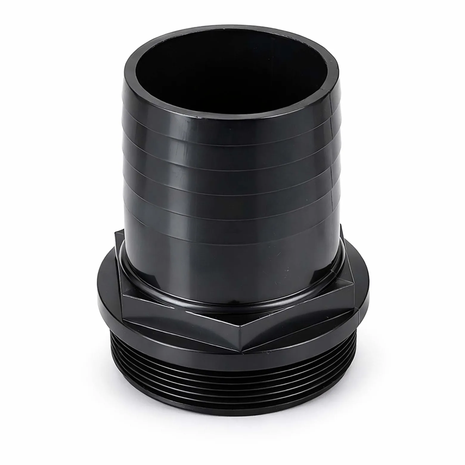 Schlauchtülle Ø75mm (3") aus Kunststoff mit 88mm DN80 (G3") AG Ersatzteil für Schmutzwasserpumpe