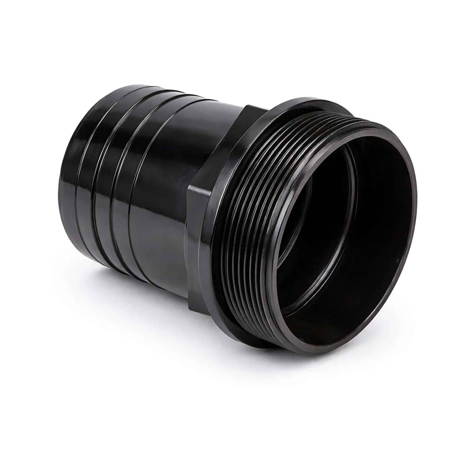 Schlauchtülle Ø75mm (3") aus Kunststoff mit 88mm DN80 (G3") AG Ersatzteil für Schmutzwasserpumpe